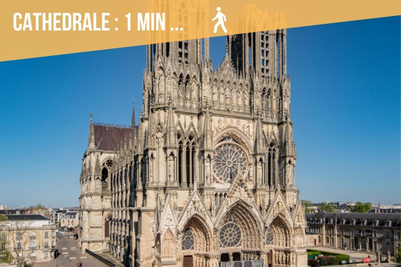 So Guest, Clou Dans Le Fer, Modern Suite Near Cathedral Reims Exterior foto